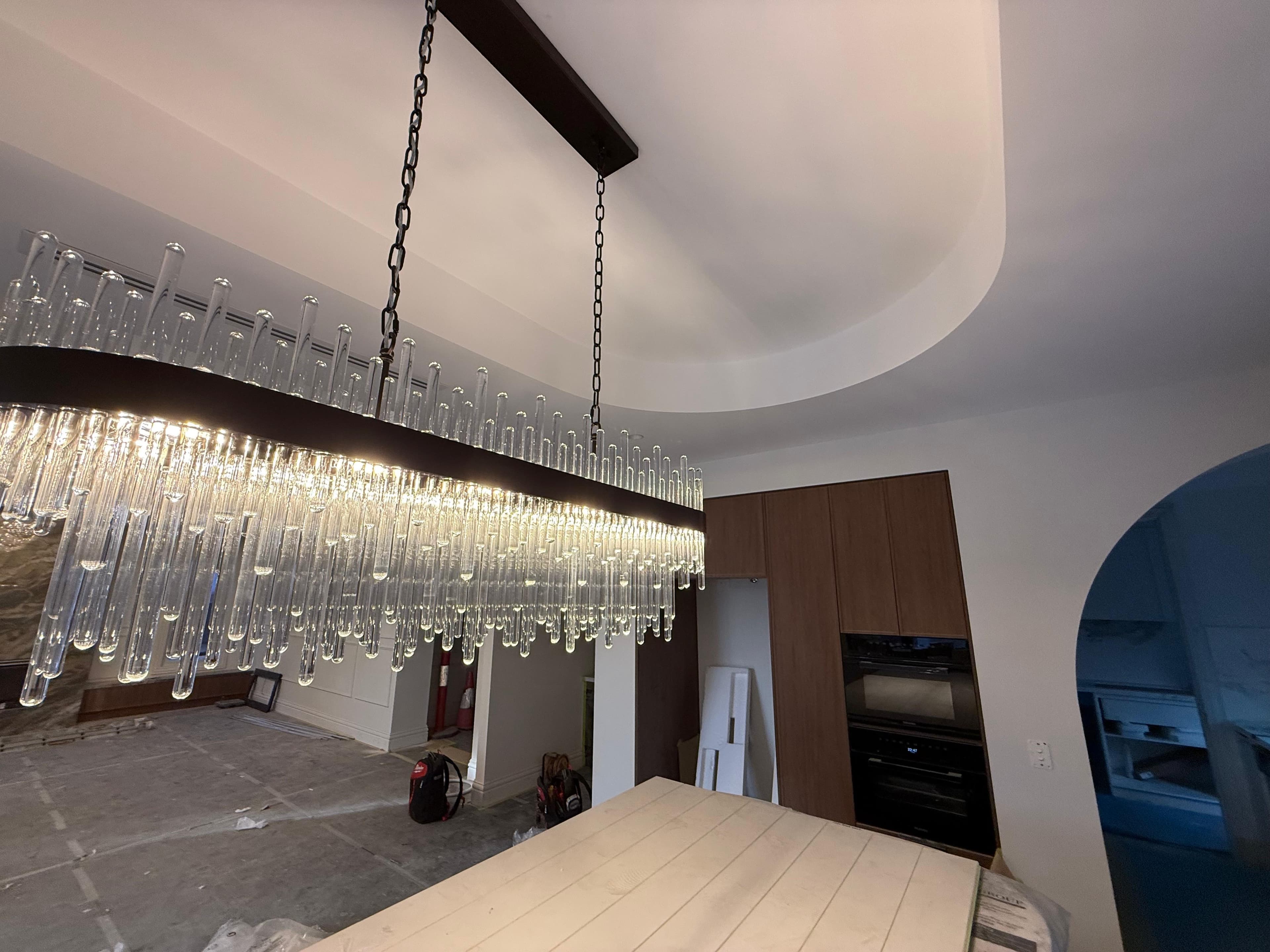 Professional Electrician at Work